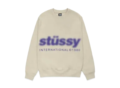 Stussy Blur Crew "Beige"