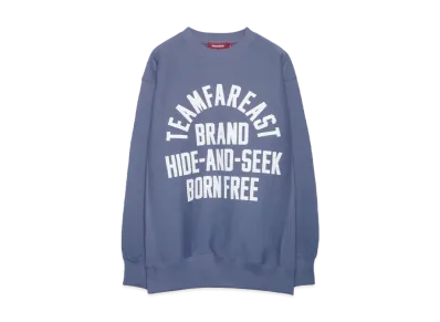Hide and Seek College Sweat Shirt(24ss) "D-Blue"