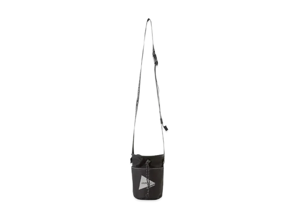 GRAMICCI x and wander Multi Patchwork Chalk Pouch "Black"
