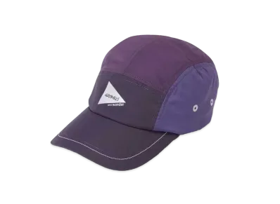 GRAMICCI x and wander Patchwork Wind Cap "Multi Purple"
