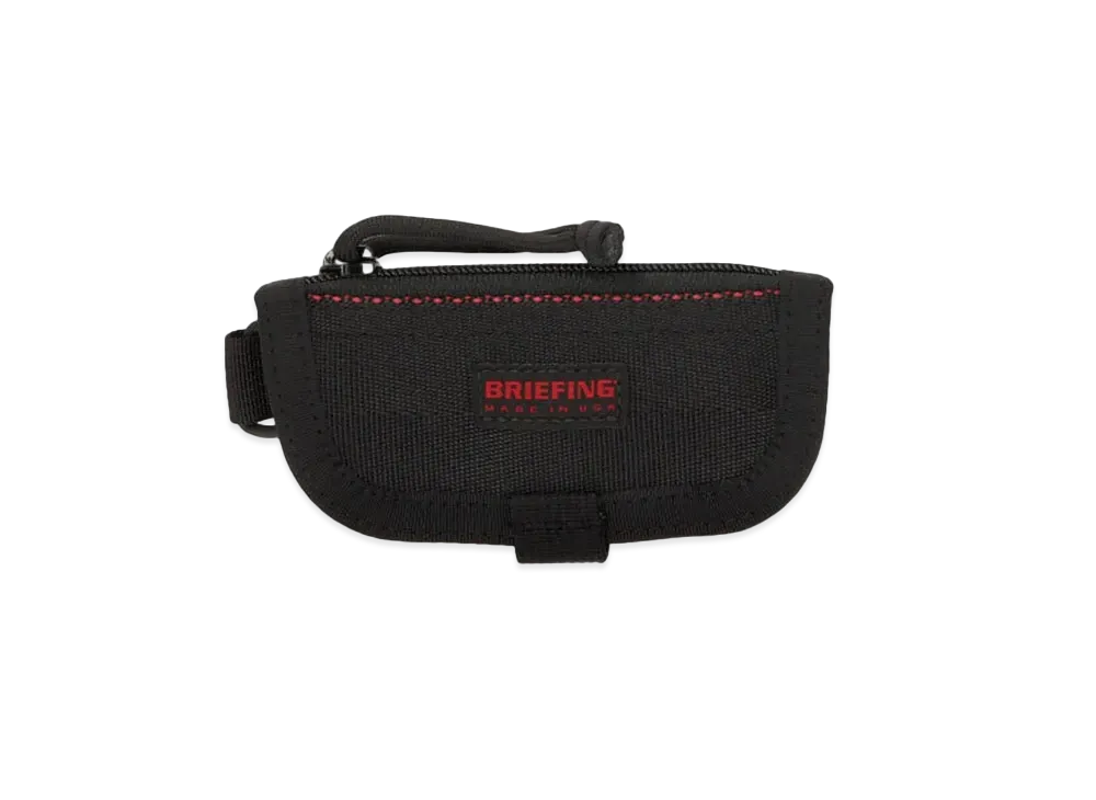BEAMS PLUS x BRIEFING Zip Key Case "Deep Sea"