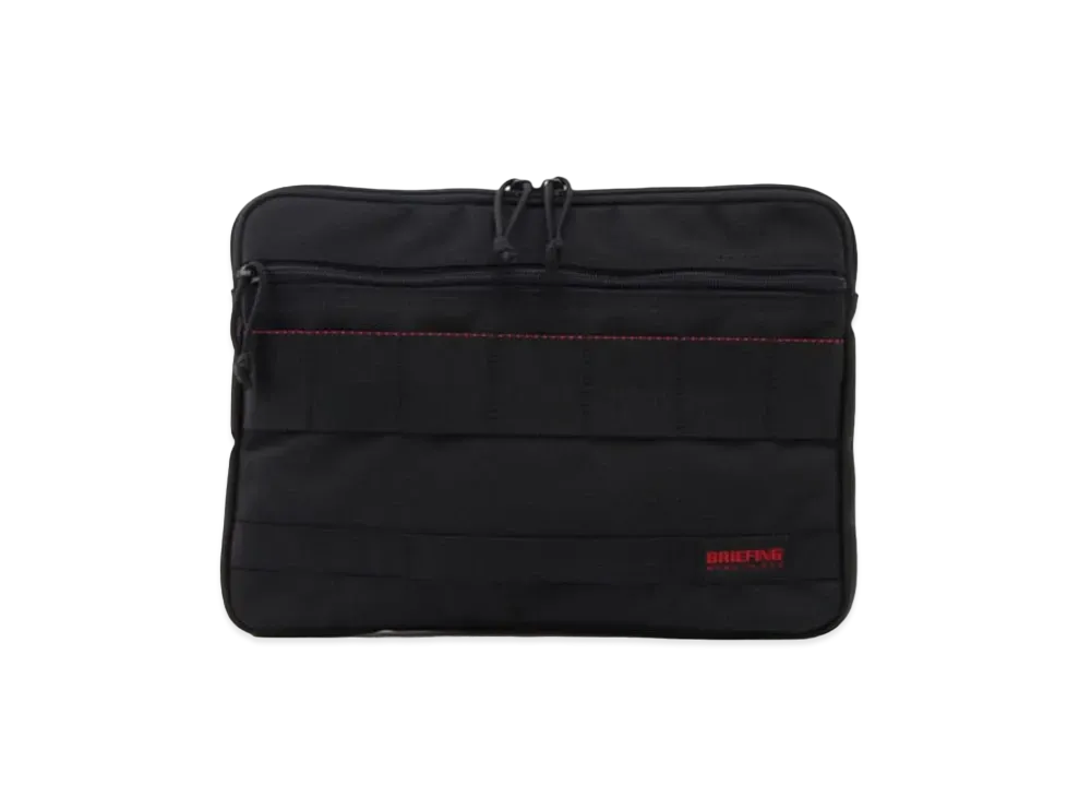 BEAMS PLUS x BRIEFING A4 Clutch "Black"
