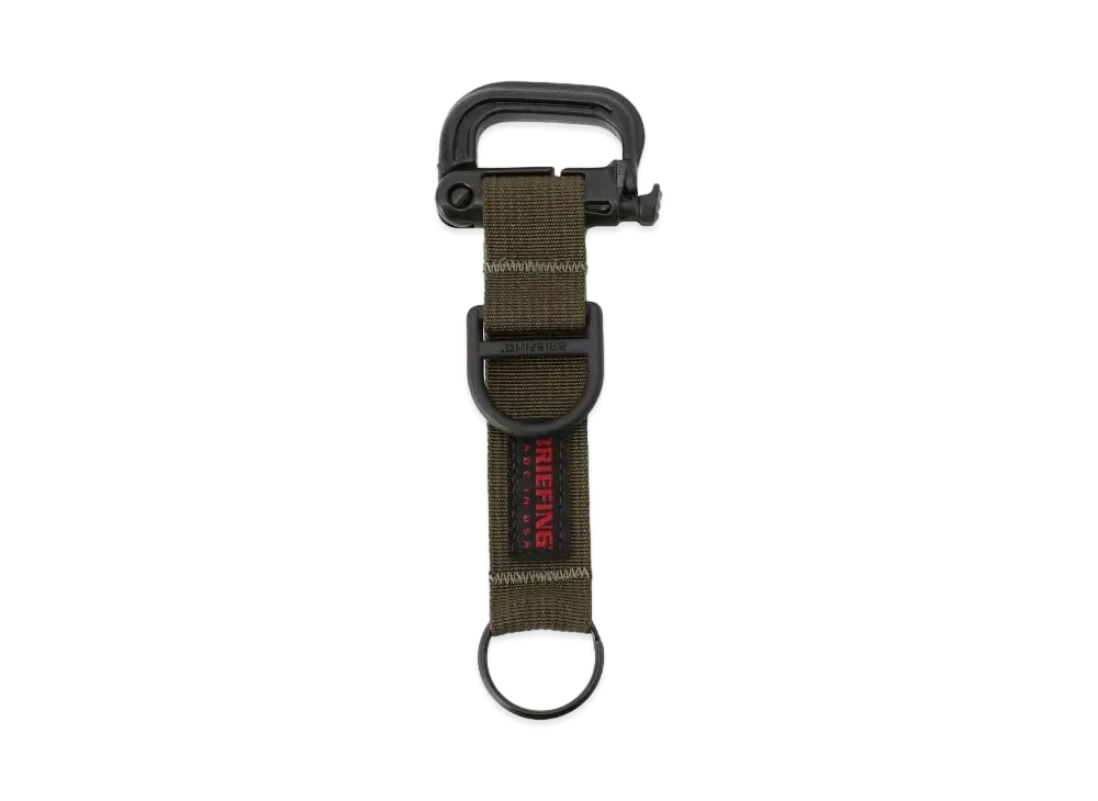 BEAMS PLUS x BRIEFING Key Holder "Ranger Green"