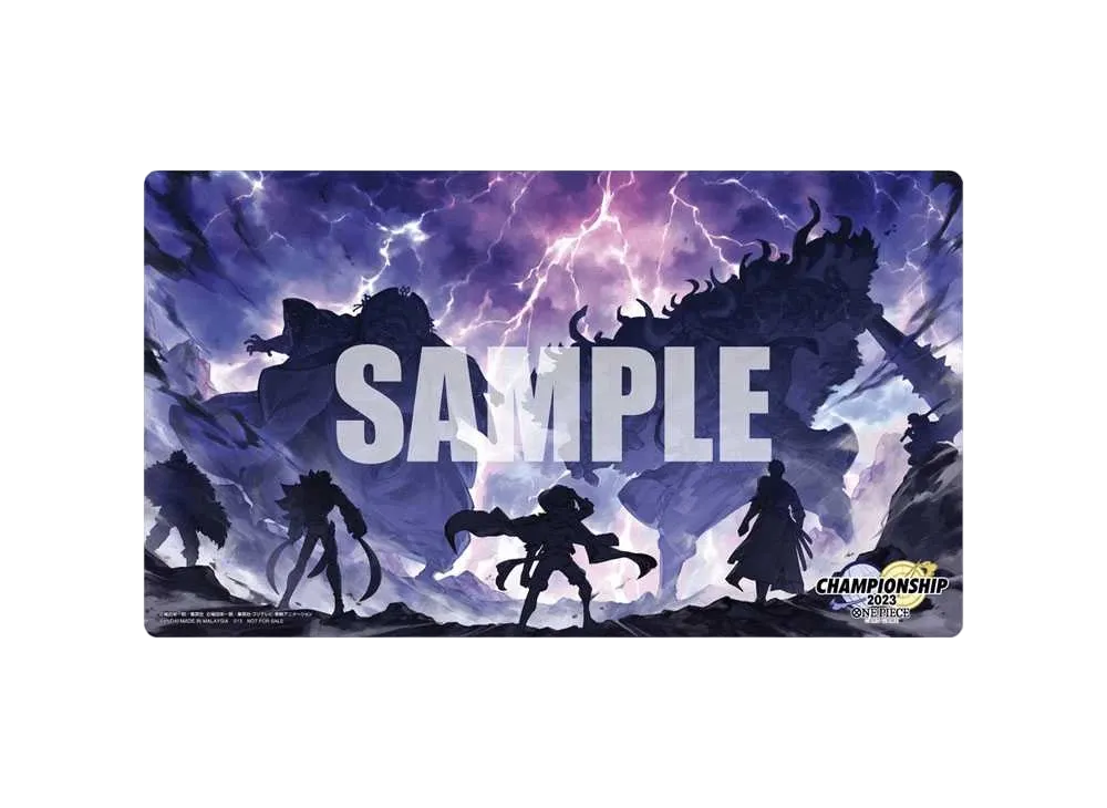 ONE PIECE Card Game OfficialPlaymatt -2023 Championship Finals - Top 8 Finalist Playmat-