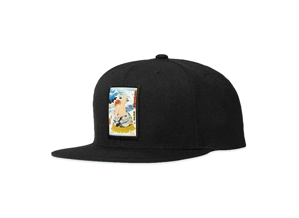 HOME GAME x グラップラー刃牙 x PANCRASE x THREE TIDES CAP "BLACK"