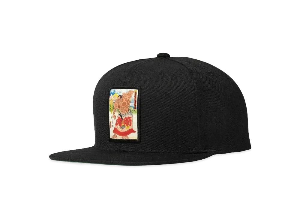 HOME GAME x グラップラー刃牙 x PANCRASE x THREE TIDES CAP "BLACK"