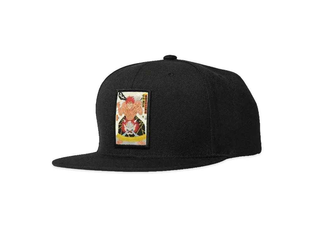 HOME GAME x グラップラー刃牙 x PANCRASE x THREE TIDES CAP "BLACK"