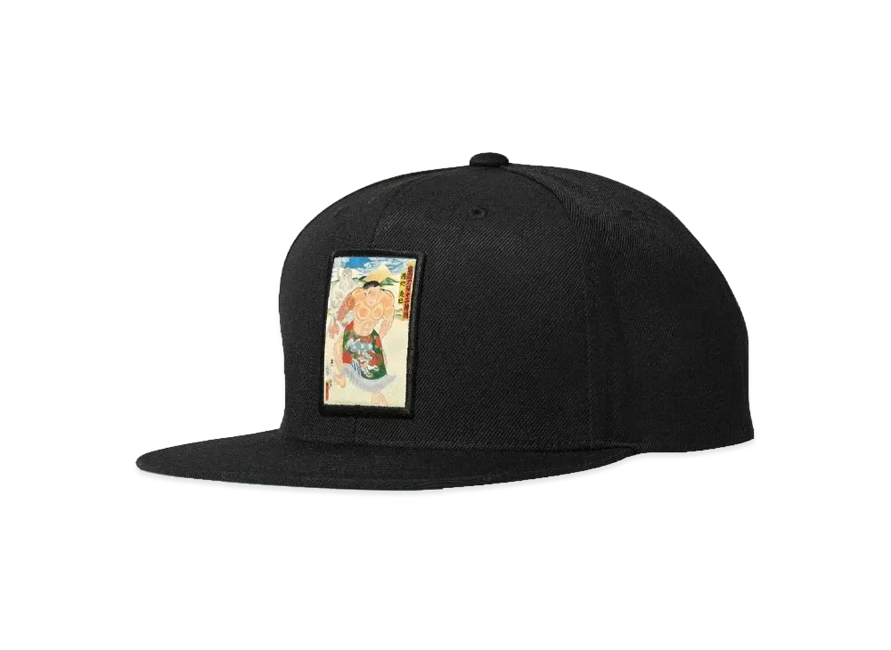 HOME GAME x グラップラー刃牙 x PANCRASE x THREE TIDES CAP "BLACK"