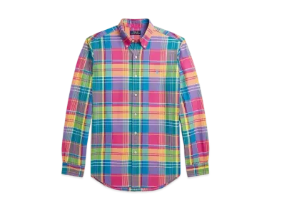 Polo Ralph Lauren Classic Fit Check Oxford Shirt "Pink"