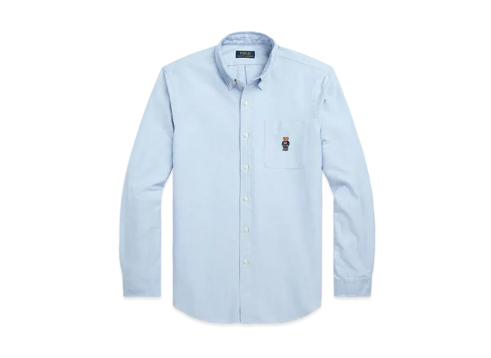 Polo Ralph Lauren Classic Fit Polo Bear Oxford Shirt "Blue"