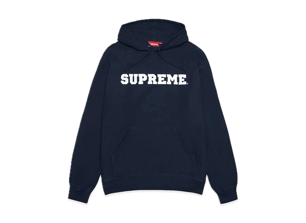 Supreme Collegiate Hooded Sweatshirt "Navy"