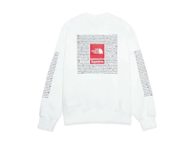 Supreme x The North Face Crewneck "White"