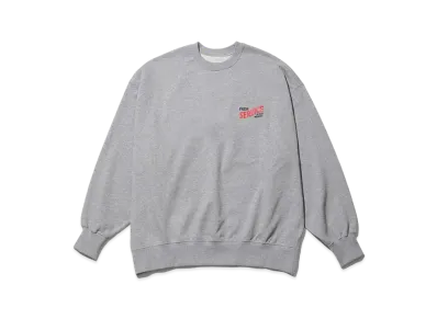 FreshService Corporate Printed Crew Neck Sweat All Day All Night "H.Gray"