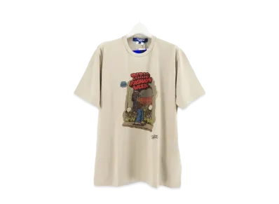 JUNYA WATANABE MAN Cotton Jersey Product Print T-shirt "Beige"