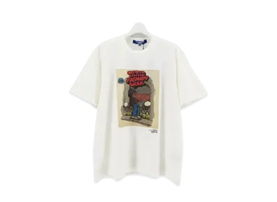 JUNYA WATANABE MAN Cotton Jersey Product Print T-shirt "White"
