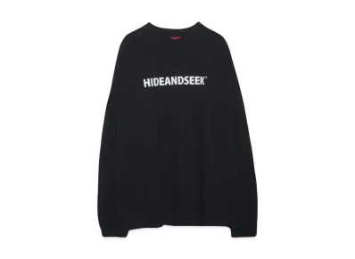 Hide and Seek FAR EAST 1995 L/S Tee(24ss) "BLACK"