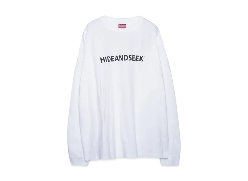 Hide and Seek FAR EAST 1995 L/S Tee(24ss) "WHITE"
