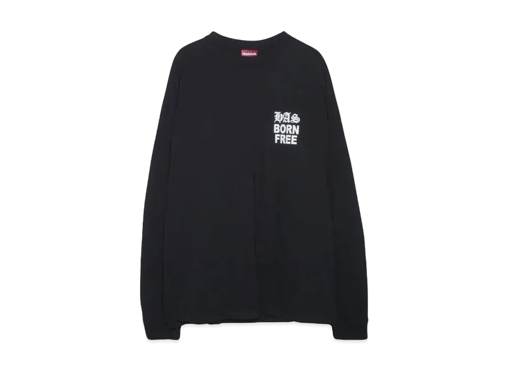 Hide and Seek HAS L/S Tee "BLACK"
