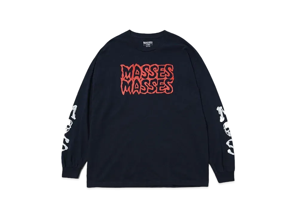 MASSES T-SHIRT L/S MSXMS "NAVY"