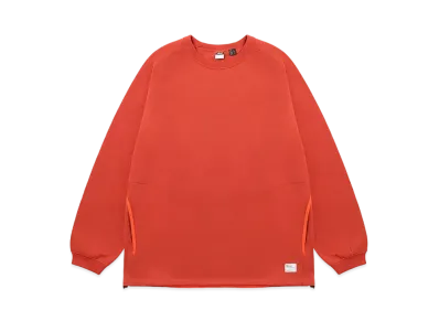 NANGA Eco Hybrid Oversized L/S Tee "Orange"