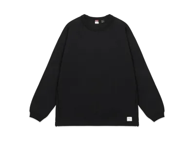 NANGA Eco Hybrid Oversized L/S Tee "Black"