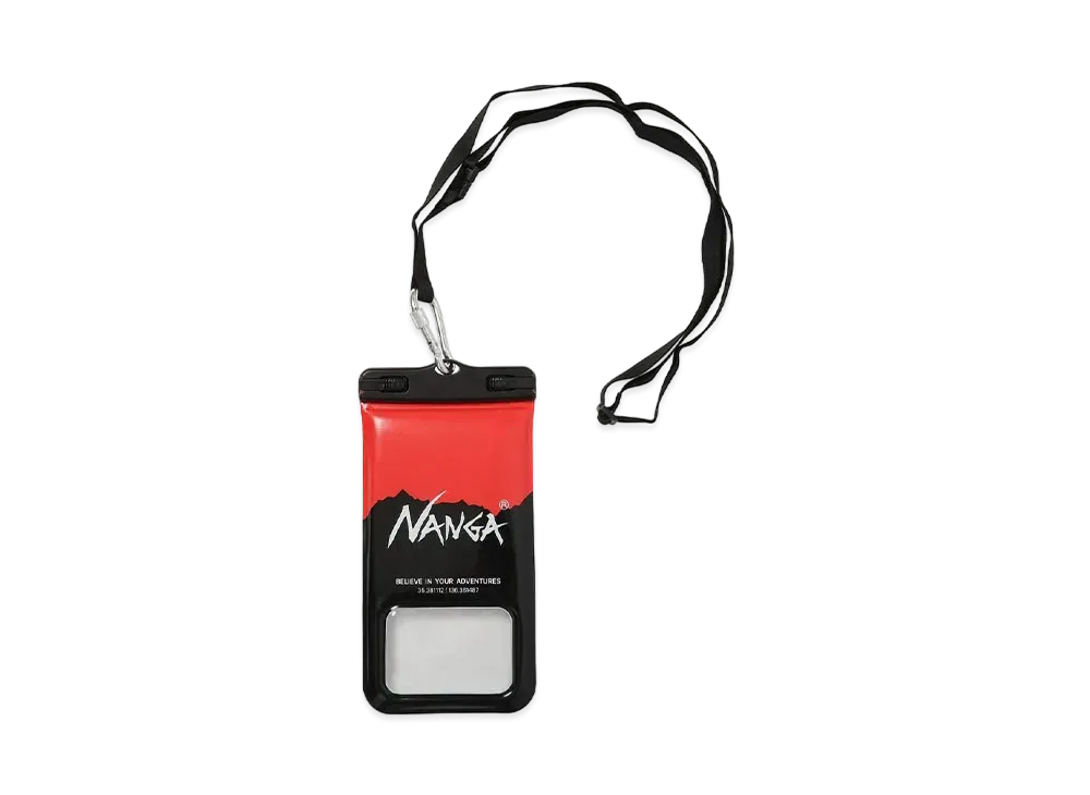 NANGA Floating Phone Protect Case "Black/Red"