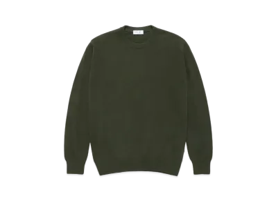 JJJJound Lightweight 100% Cashmere Crewneck "Dark Green"