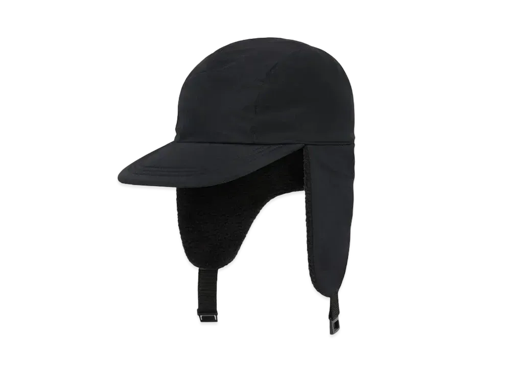 JJJJound Camper Winter Cap "Black"