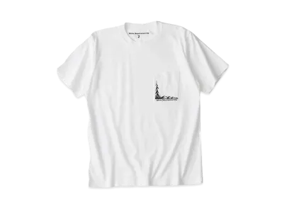 White Mountaineering FOREST POCKET T-SHIRT "WHITE"