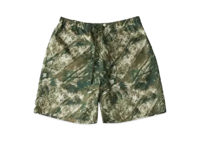 White Mountaineering JUNGLE PATTERN SHORT PANTS "KHAKI"