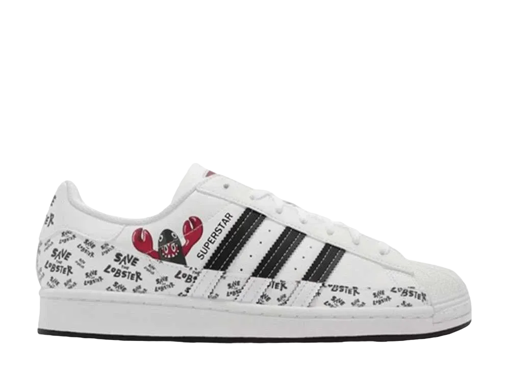 Philip Colbert × adidas Superstar "Save The Lobster"