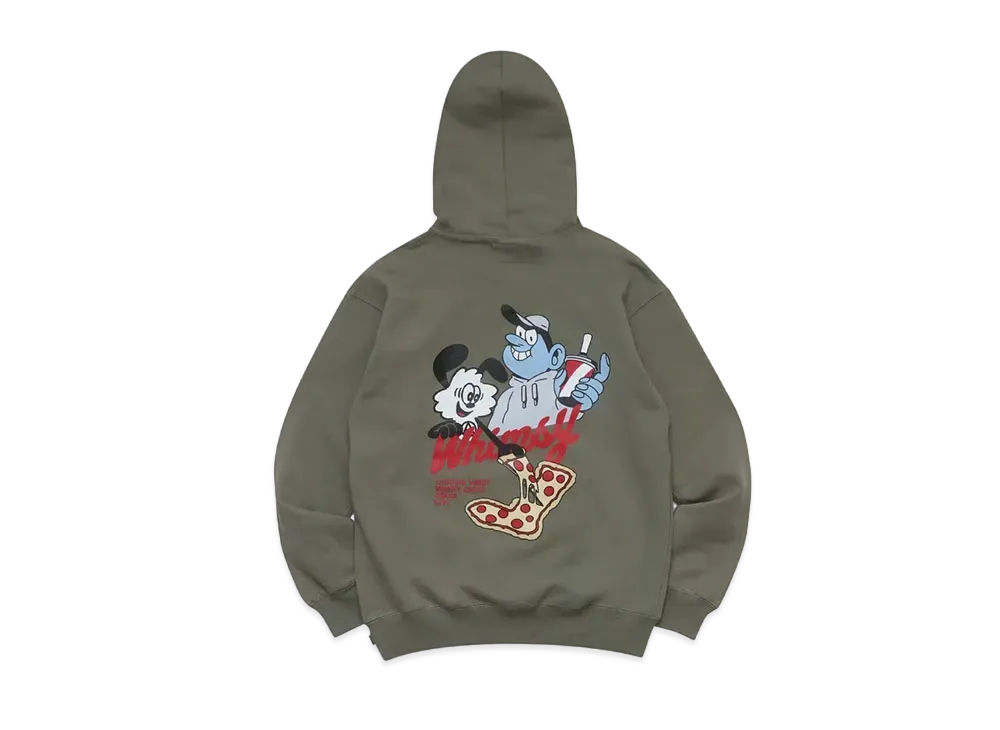 LUGOSIS x VERDY x WHIMSY Hoodie "Olive"