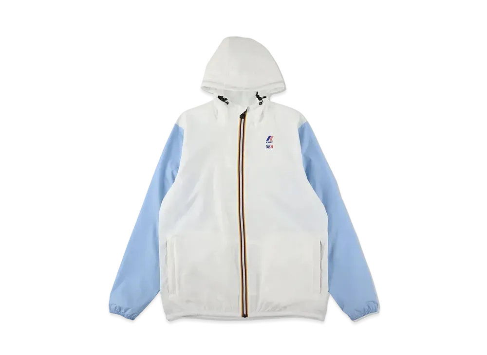 WIND AND SEA x K-WAY Claude "White Yazureltmarine"