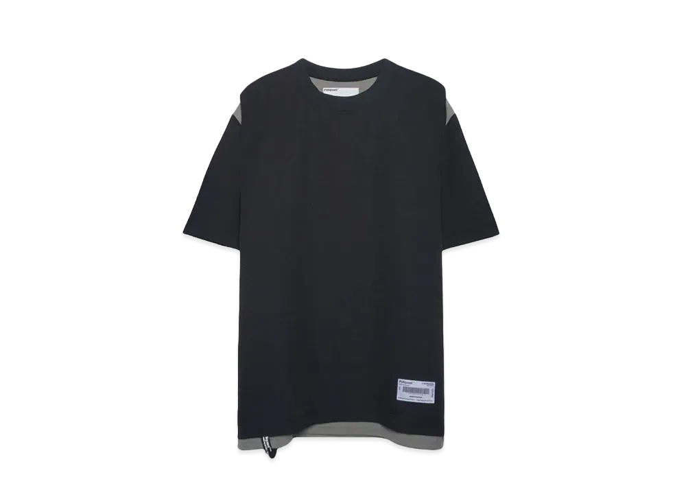Poliquant THE FUNCTIONAL LAYERED S/S TEE WITH BREATHABLE "BLACK"