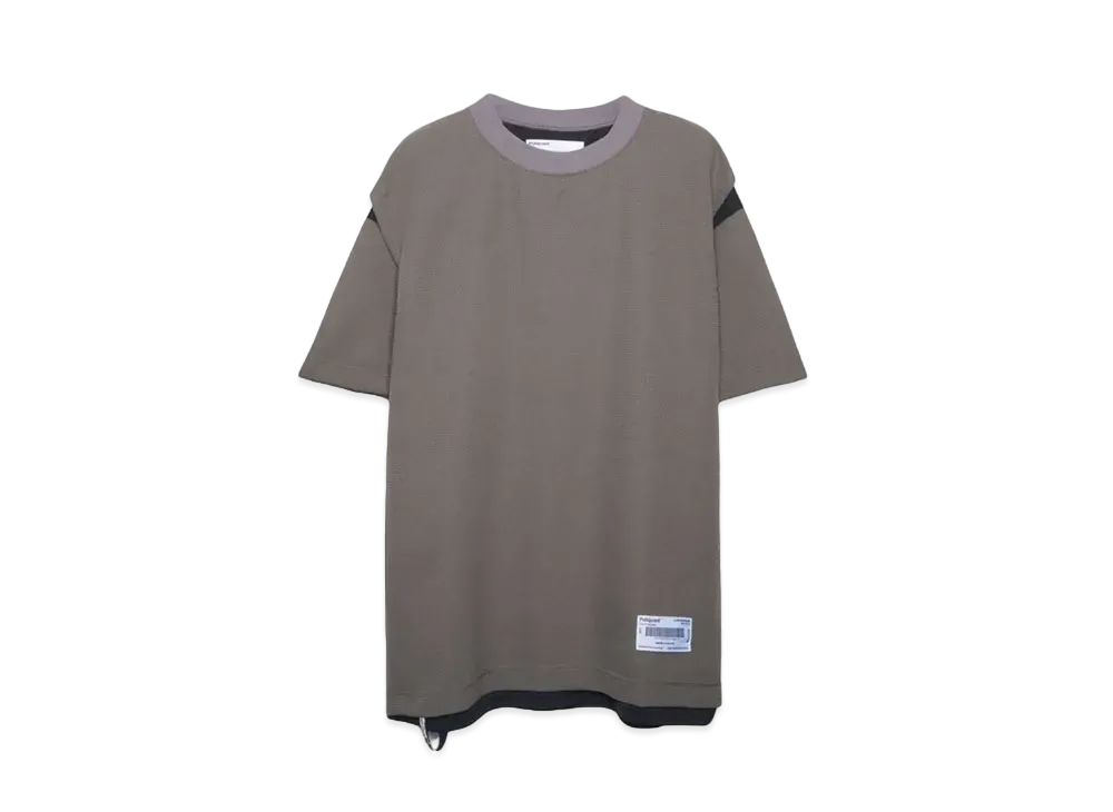 Poliquant THE FUNCTIONAL LAYERED S/S TEE WITH BREATHABLE "M.OLIVE"