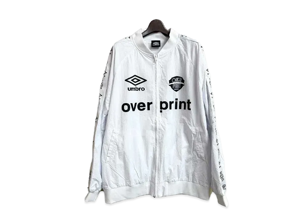 UMBRO x OVER PRINT MA-1 "White"