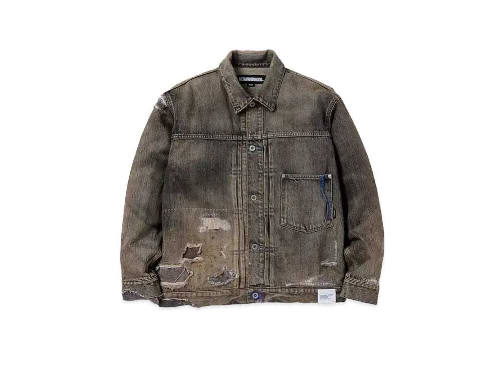 NEIGHBORHOOD Savage Denim Type-1 Jacket "Black"