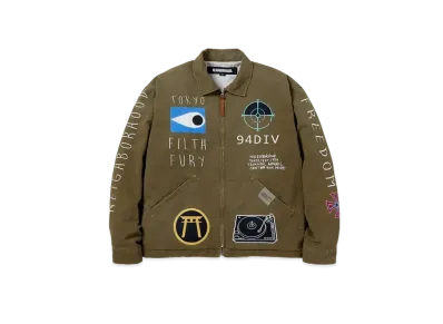 NEIGHBORHOOD Savage Souvenir Jacket "Olive Drab"