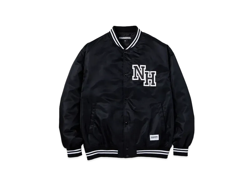 NEIGHBORHOOD Baseball Jacket "Black"