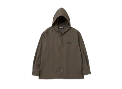 NEIGHBORHOOD Hooded Shirt LS "Olive Drab"