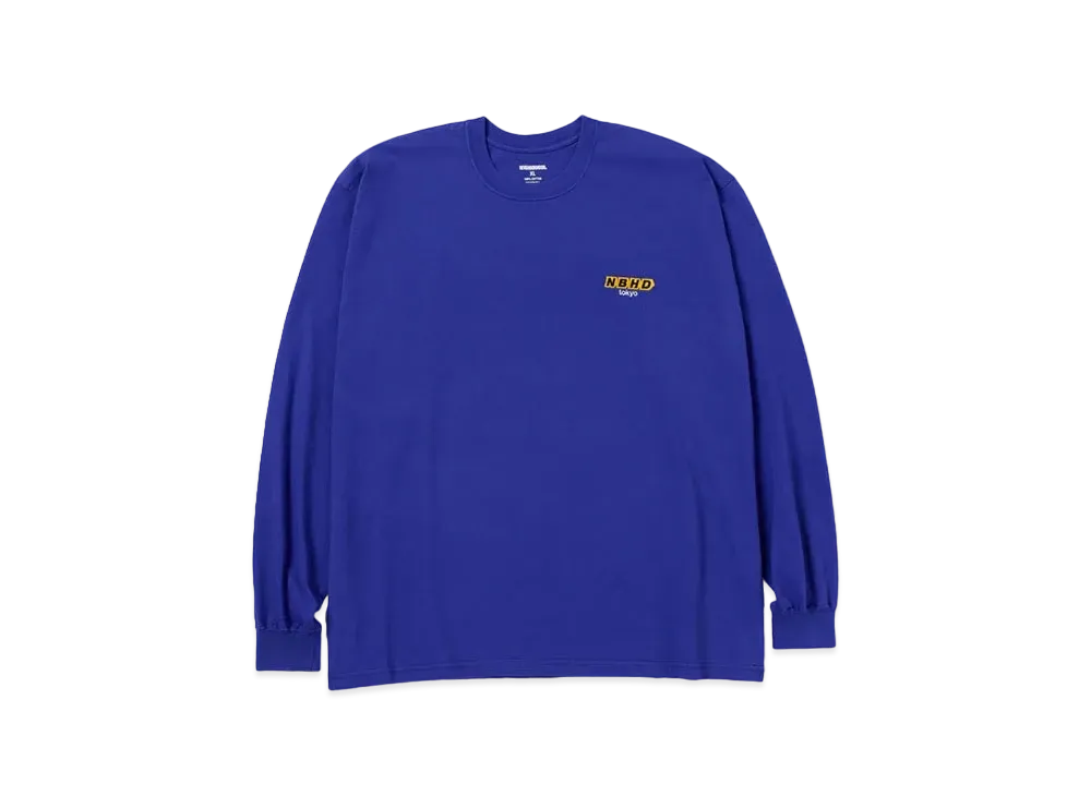NEIGHBORHOOD NH . Tee LS-6 "Blue"