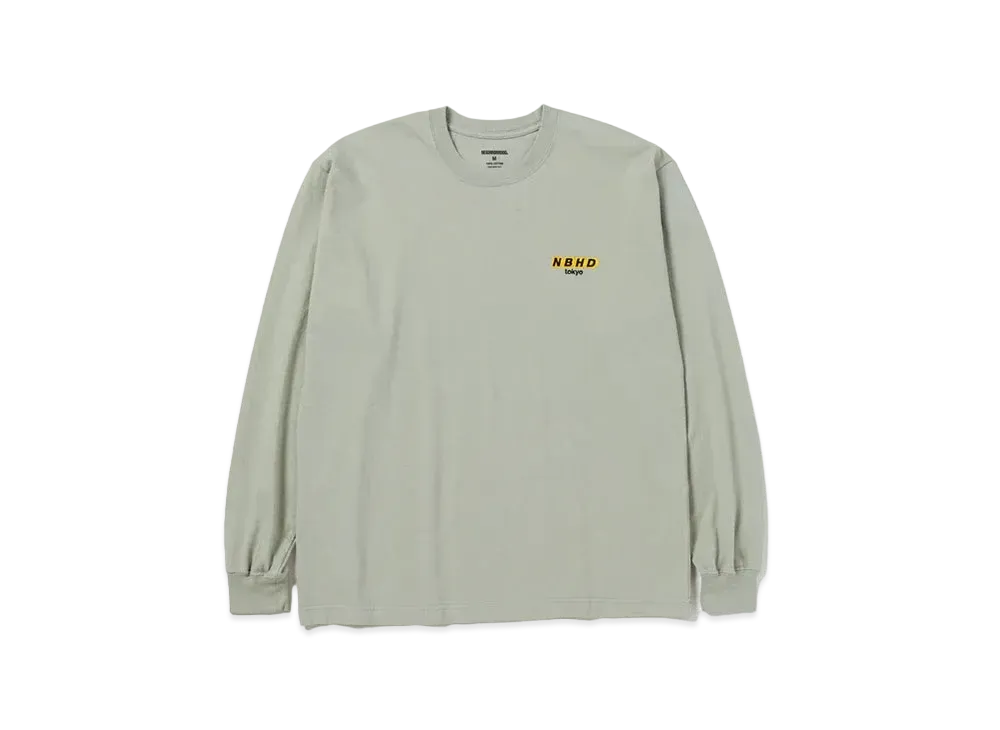 NEIGHBORHOOD NH . Tee LS-6 "Sage Green"
