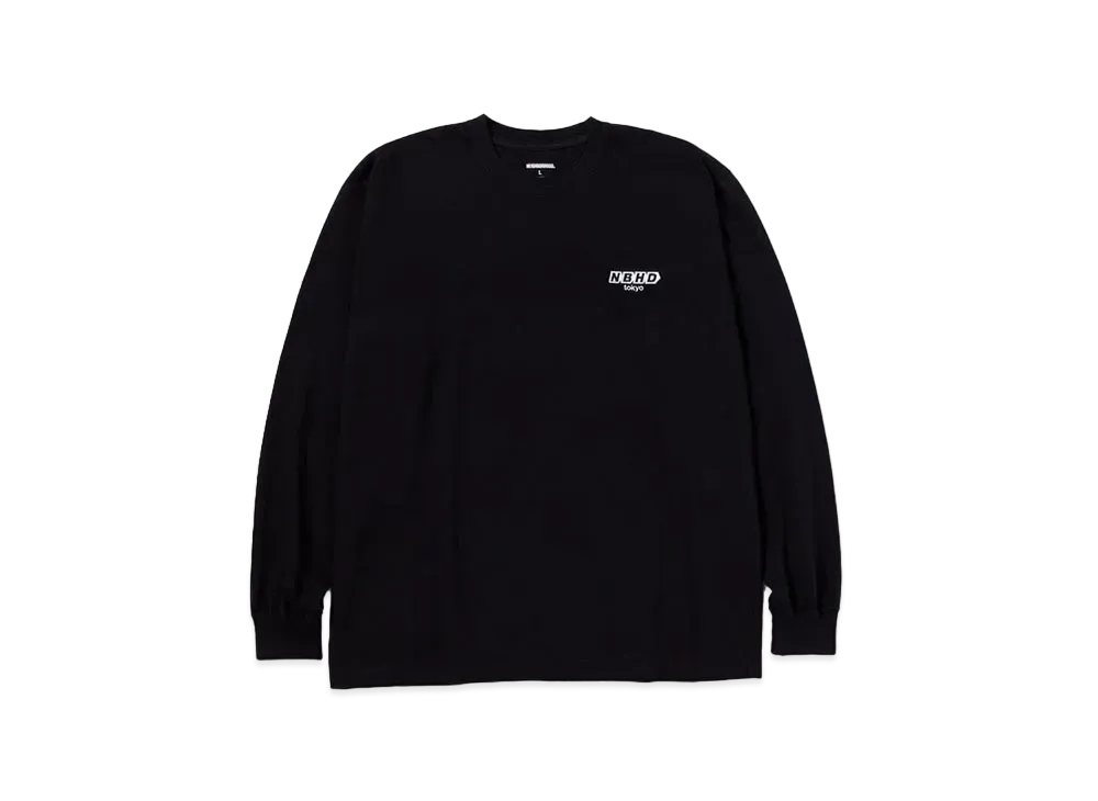NEIGHBORHOOD NH . Tee LS-6 "Black"