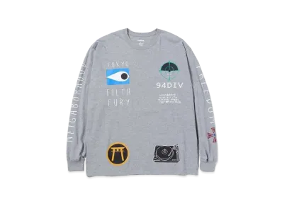 NEIGHBORHOOD NH . Tee LS-10 "Gray"