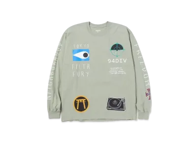 NEIGHBORHOOD NH . Tee LS-10 "Sage Green"