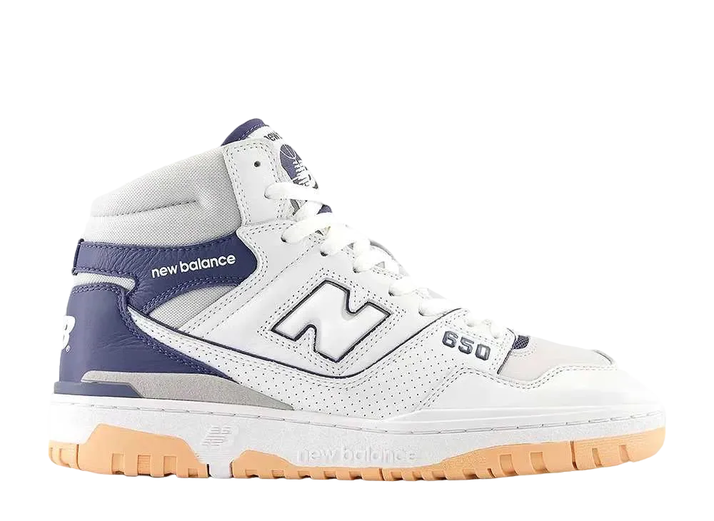 ニューバランス 650 "ホワイト/ネイビー"