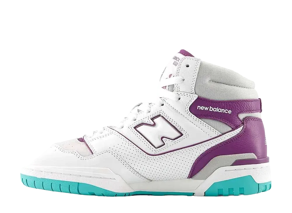 ニューバランス 650 "ホワイト/アクア/グレープ"