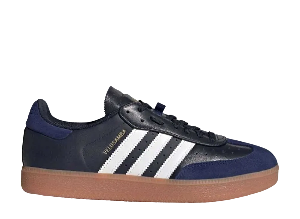 アディダス オリジナルス ベロサンバ レザー "レジェンドインク/フットウェアホワイト/ダークブルー"