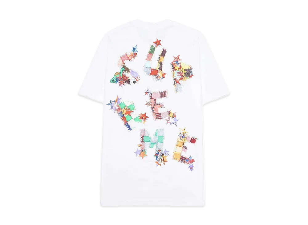 Supreme Patchwork Tee "White"