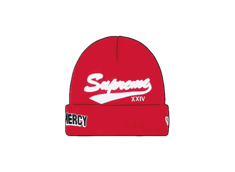 Supreme New Era Salvation Beanie "Red"